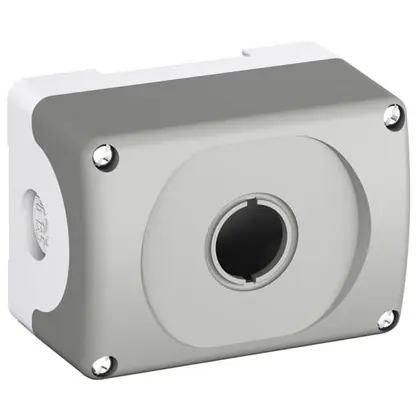22mm Enclosure, 1 Element, Polycarbonate Latest