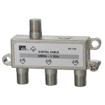 Free Returns 3-Way, General Purpose Digital Cable Splitter, 5 MHz - 1 GHz