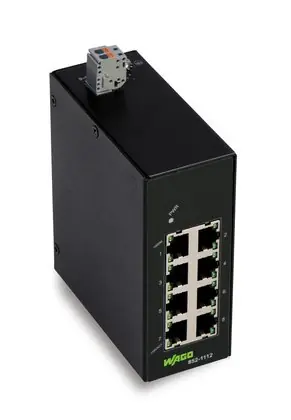 Industrial Unmanaged ECO Switch; 8 - 10/100/1000 Mb/s RJ45 Ports Final Sale