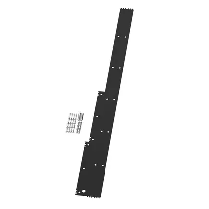 Must Have Universal Free-Stand Baying Gasket Kit, 84.13" x18.11" x 0.13", Black, Rubber