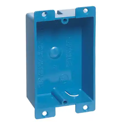 Save Now Switch/Outlet Box, 1-Gang, Non-Metallic