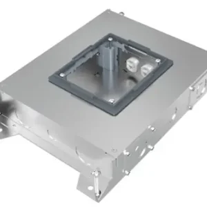4-Gang RFBA Steel Floor Box, 3" Depth Buy Online
