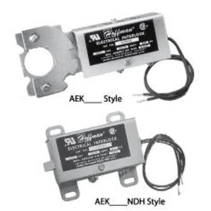 Final Sale ElectricalInterlock, 460V/60Hz, Used With Door Latching Mechanisms