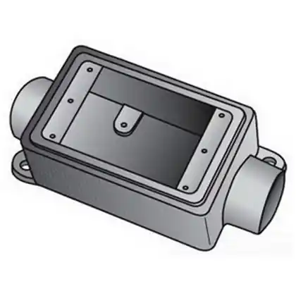 New Release FCS 1 GANG CAST BOX 3/4 IN HUB