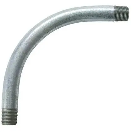 1-1/2" Rigid Steel 90° Sweep Elbow, 24" Radius Reduced Price
