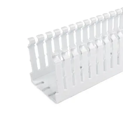 Special Discount HD Slotted Wiring Duct, 1.5"x2", NA, White