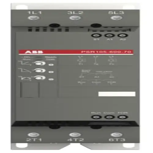 Flash Sale ABB PSR105-600-70 Compact Soft Starter - 25-75 HP @ 208-600 VAC, 104 Amp, 600 VAC
