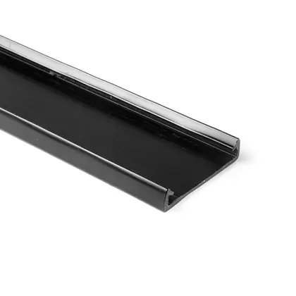 Wiring Duct Cover, 2"/6ft, Black Fan Favorite