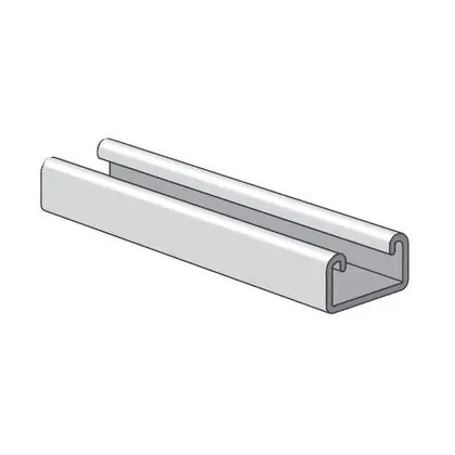 Free Shipping Shallow Strut, Solid, Aluminum, 13/16" x 13/32" x 10'
