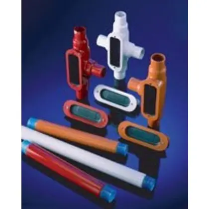 PVC CTD ELB 90D 3IN R18IN ALUM GRY Save Now