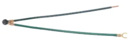 Sol Wire Grnd Tail-Loop/Grd Scrw/Stripd, 1,000/Box Authentic