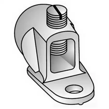 Ground Clamp With Swivel Hub, 1-1/4" Diameter, 4/0 AWG - 500 MCM, Cast Bronze Save Now