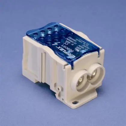 Single Pole Dist. Block,400 A UL/CSA, 2 Cables Line, 12 Cables Load, Copper Special Offer